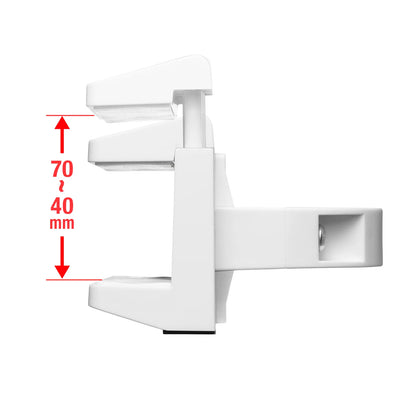 Power strip holder (pole-mounted type) TAP-CLAMP2W