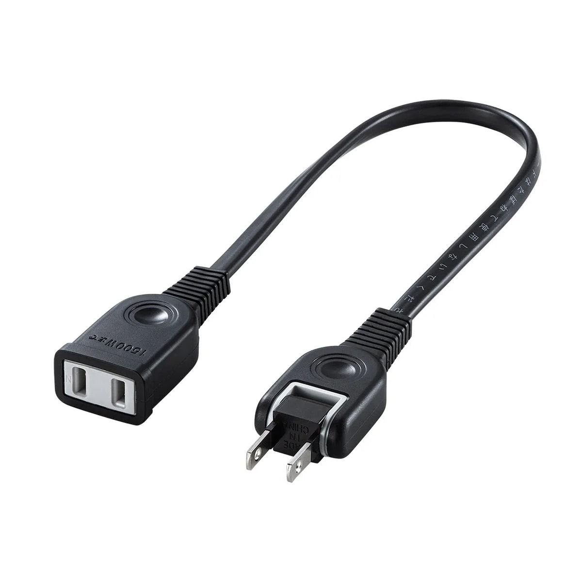 Power extension cord TAP-EX21003BK
