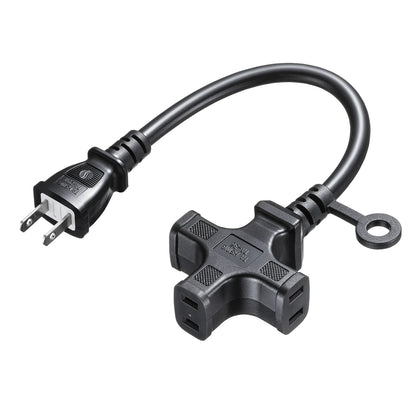 Power extension cord (3 outlets) TAP-EX23-03BK