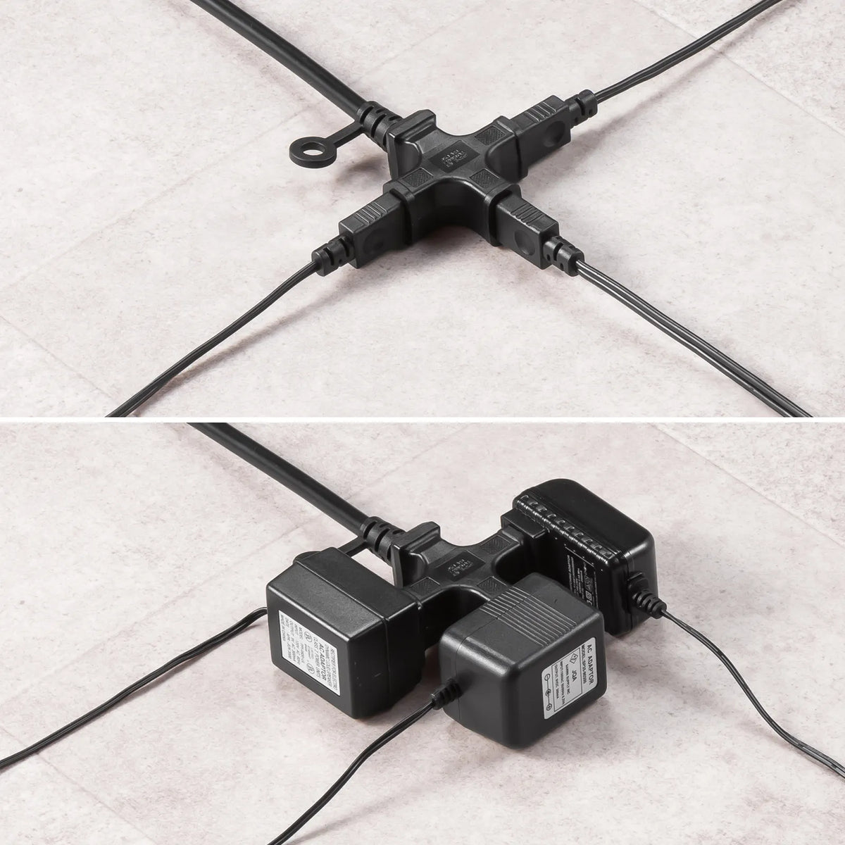 Power extension cord (3 outlets) TAP-EX23-03BK