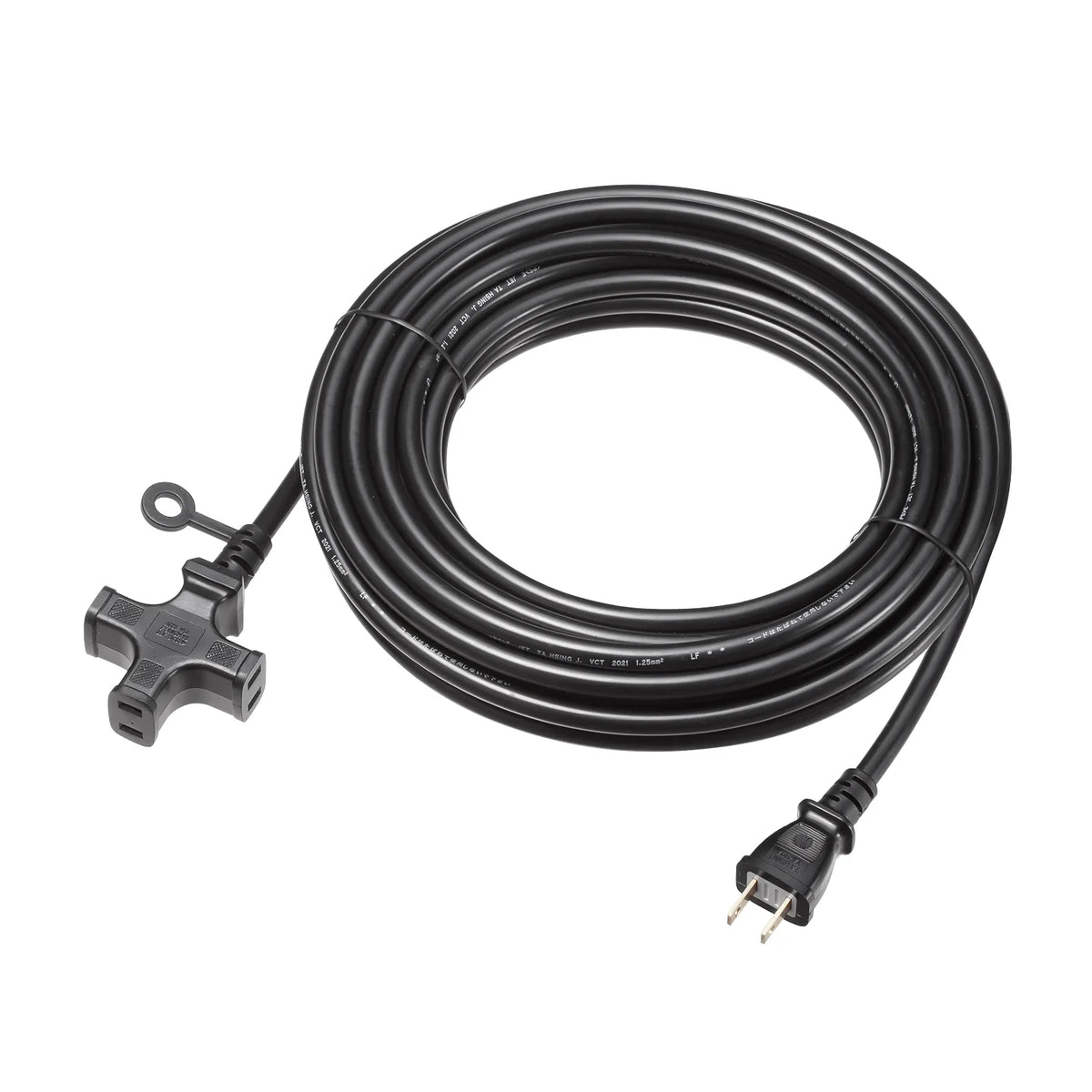 Power extension cord (3 outlets) TAP-EX23-10BK