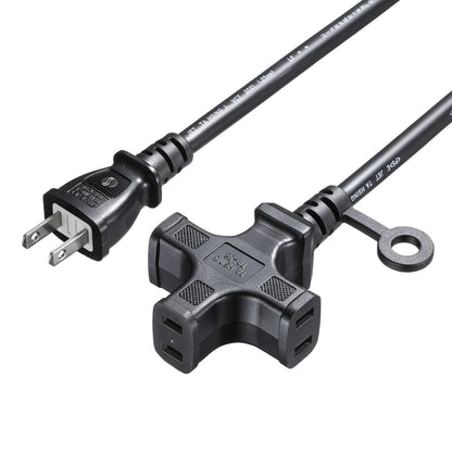 Power extension cord (3 outlets) TAP-EX23-20BK