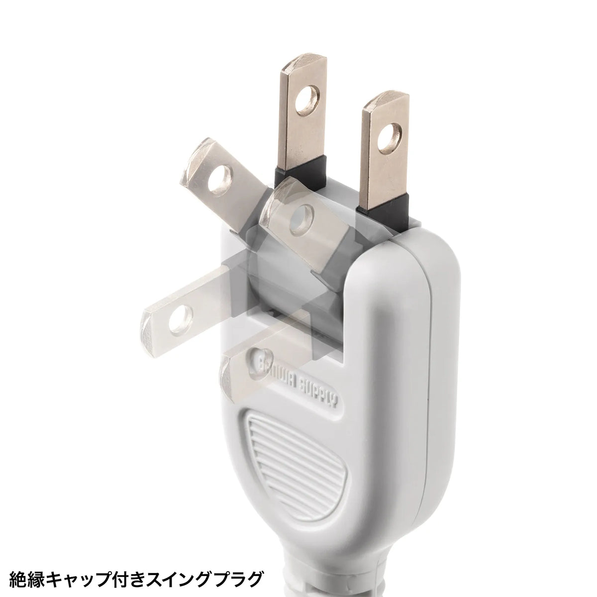 Power extension cord with centralized switch TAP-EX2SWW