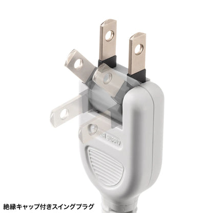 Power extension cord with centralized switch TAP-EX2SWW