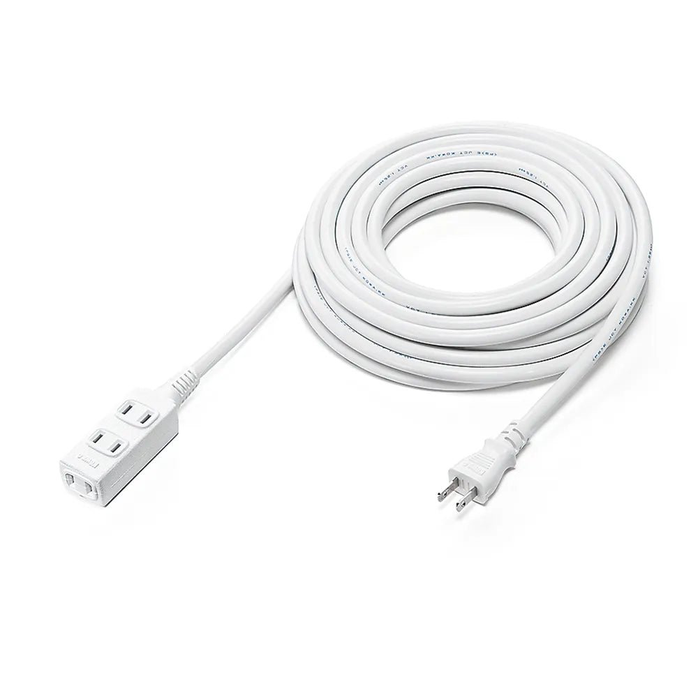 Slim power extension cord TAP-EX34-10WN
