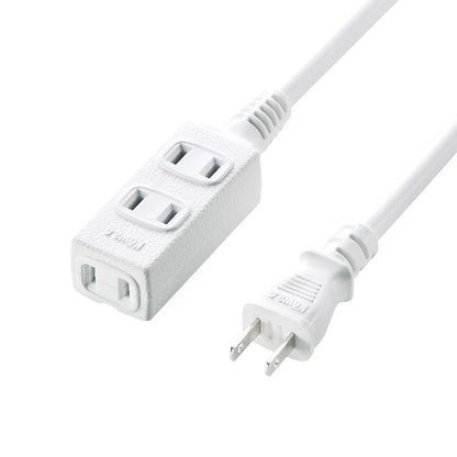 Slim power extension cord TAP-EX34-3WN