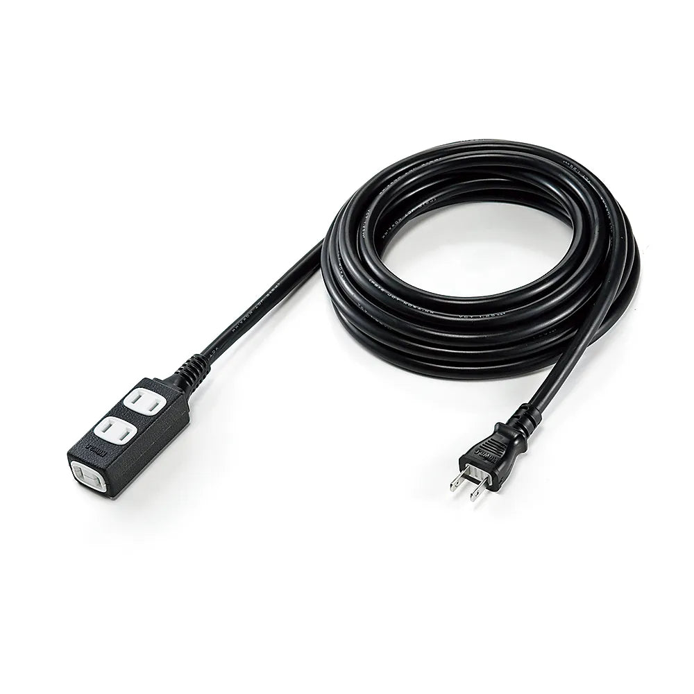 スリム電源延長コード TAP-EX34-5BKN