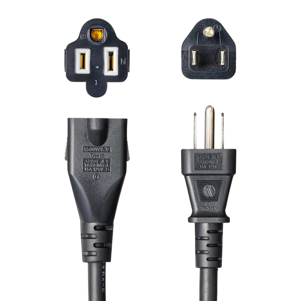 Power extension cord TAP-EX353-3BK