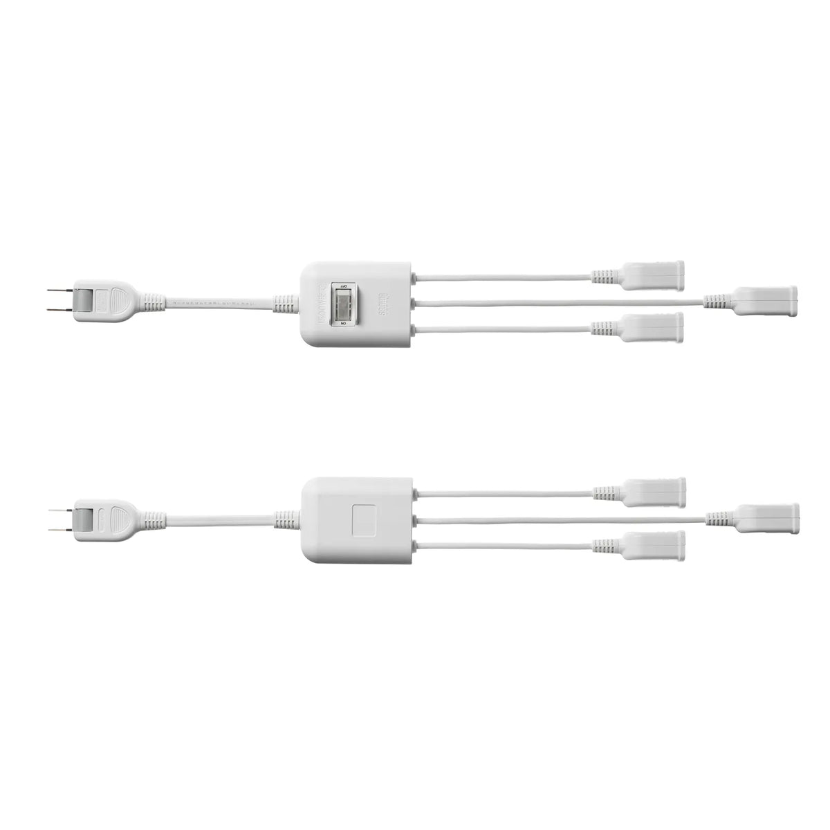 Power extension cord with centralized switch TAP-EX3SWW