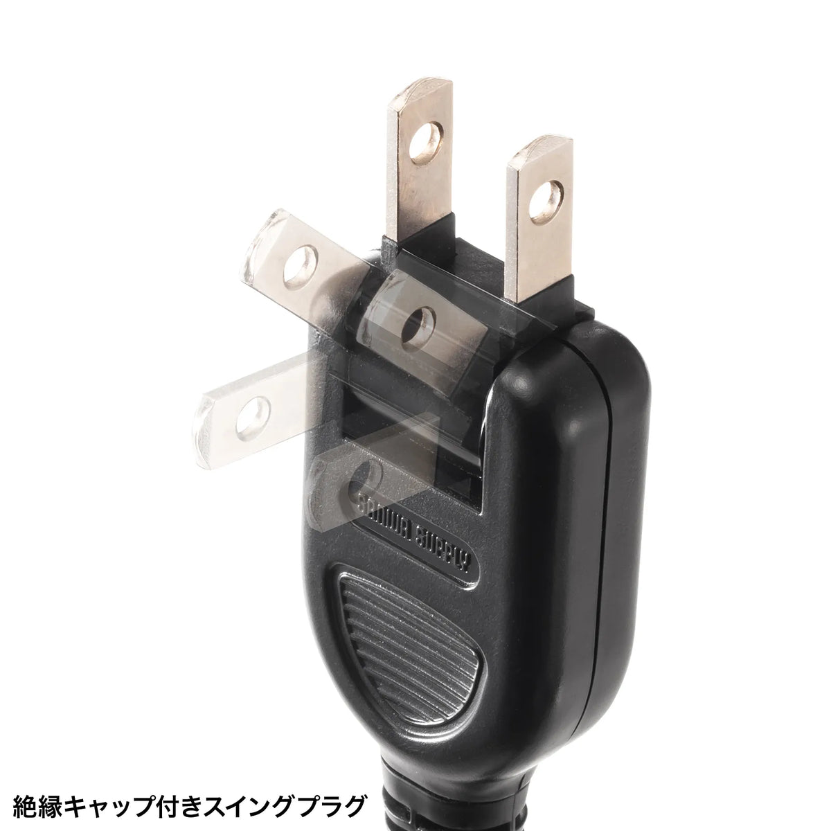 Power extension cord with centralized switch TAP-EX4SWBK