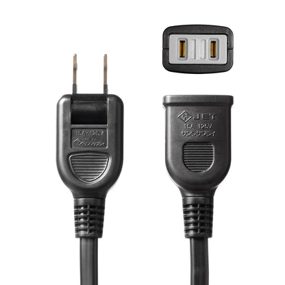 Power extension cord with centralized switch TAP-EX4SWBK