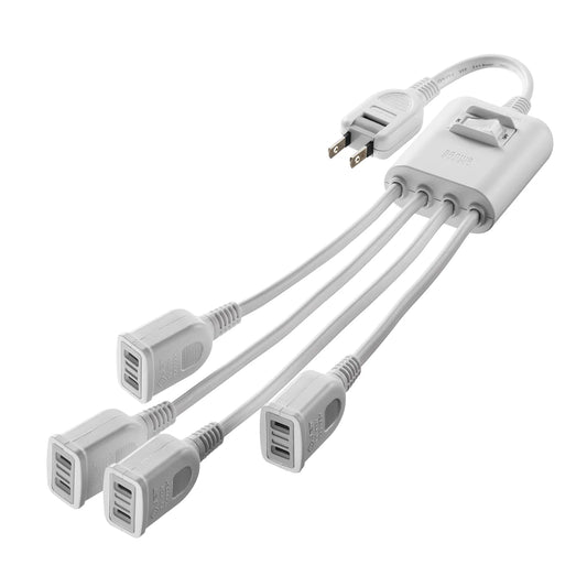一括集中スイッチ付き電源延長コード TAP-EX4SWW