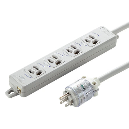 Medical-grade power strip with grounding plug TAP-HPM4-1W