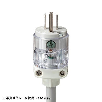 医用接地プラグ付き電源タップ TAP-HPM4-5G
