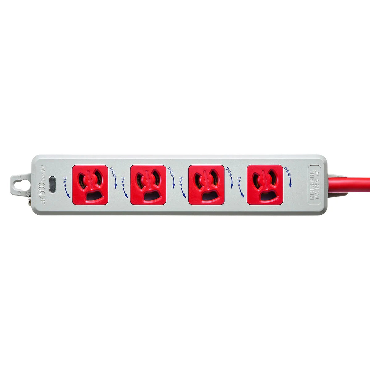 Medical-grade power strip with grounding plug TAP-HPM4-5R