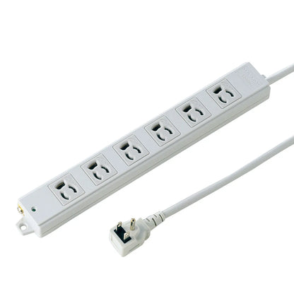 Construction site power strip (6 outlets, 1m) TAP-K6L-1