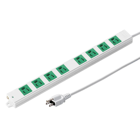 3P、3m、8個口タップ緑色（バックアップ用） TAP-K8-3G