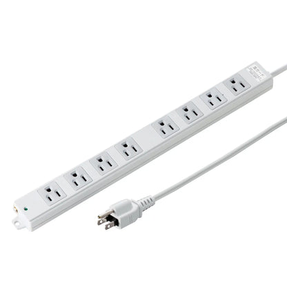 Surge protector power strip for construction sites (3-prong, magnetic, 8 outlets, 3m) TAP-K8NSP-3