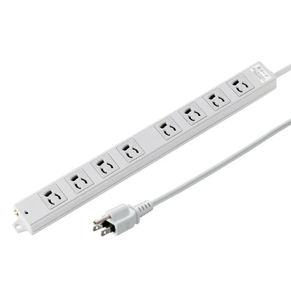 工事物件雷ガードタップ（3P抜け止め・マグネット付・8個口・3m） TAP-K8SP-3