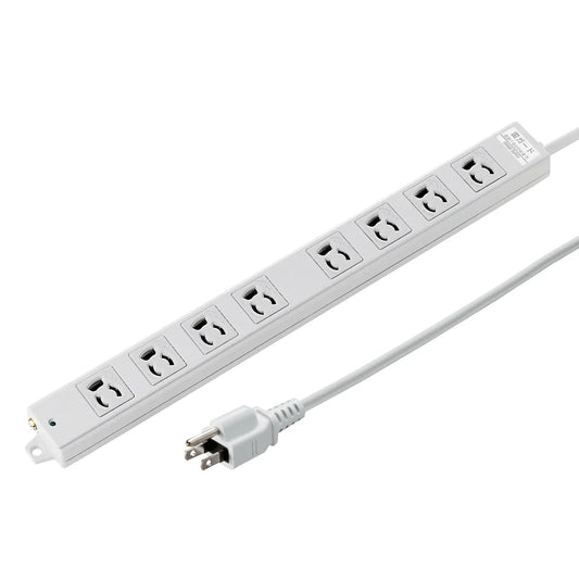 工事物件雷ガードタップ（3P抜け止め・マグネット付・8個口・3m） TAP-K8SP-3