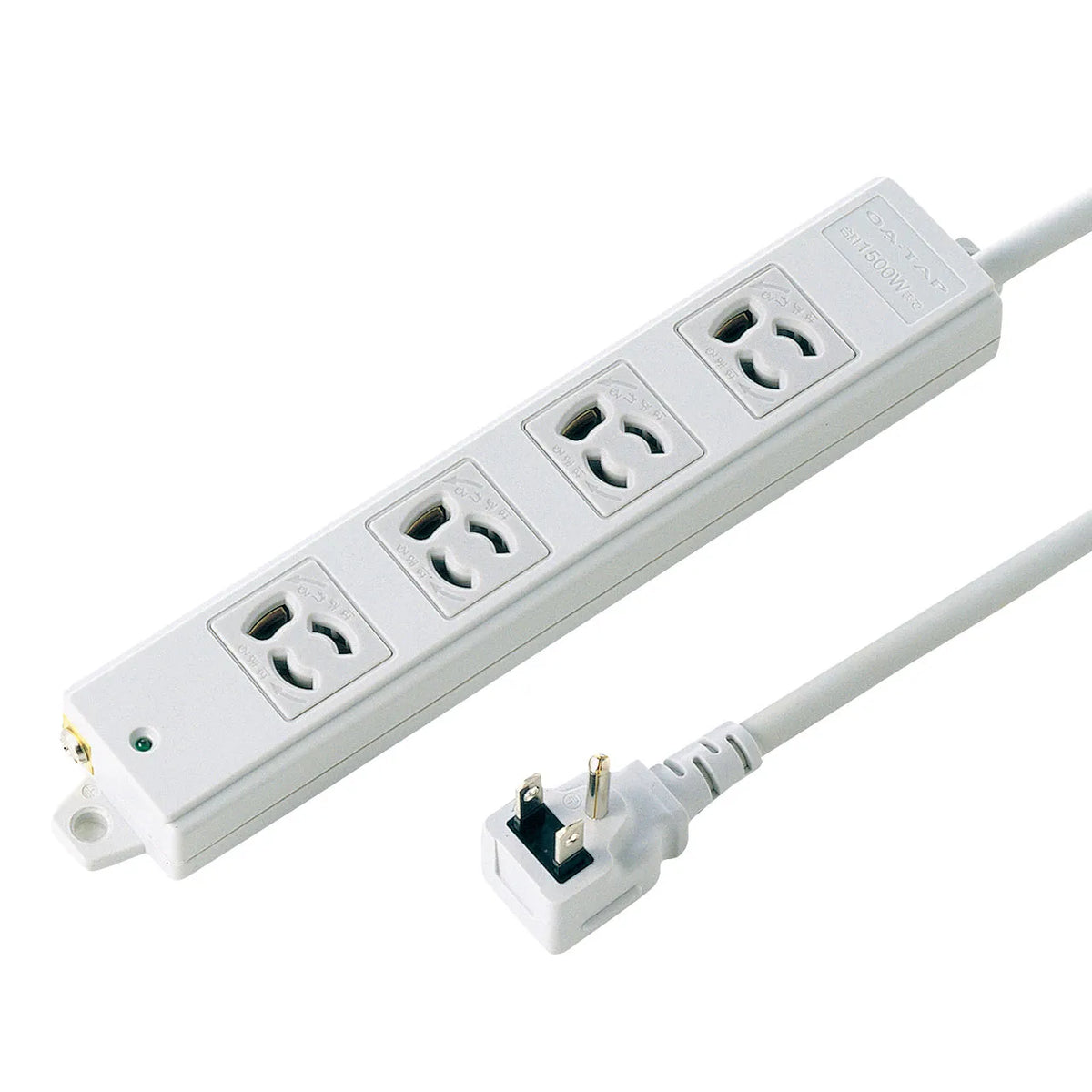 Construction site power strip (4 outlets, 5m) TAP-KE4L-5