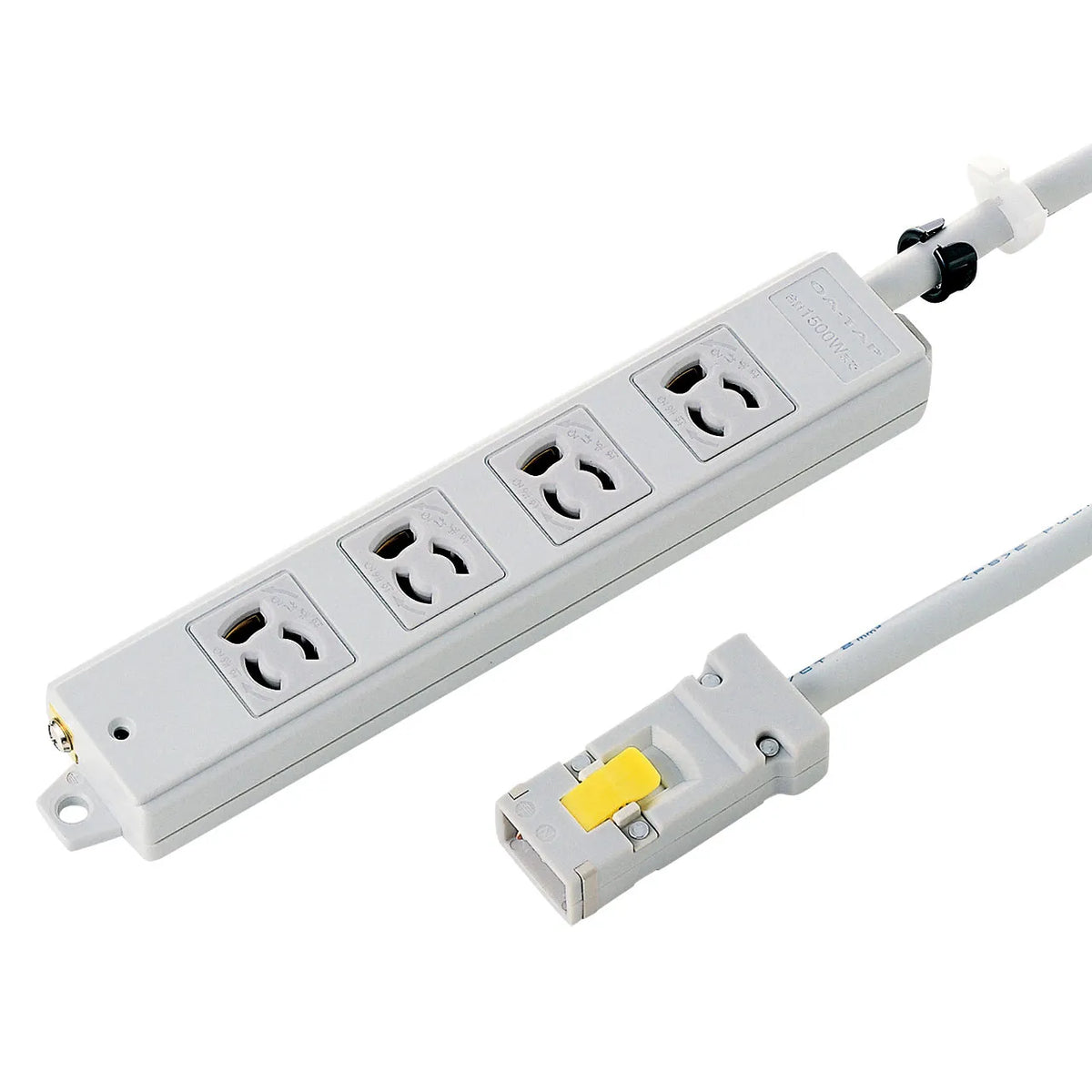 Construction site power strip (4 outlets, 3m) TAP-KH4-3