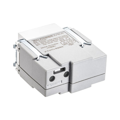 Flush-mounted outlet, Type-C x1, compatible with PD18W, TAP-KJC1W