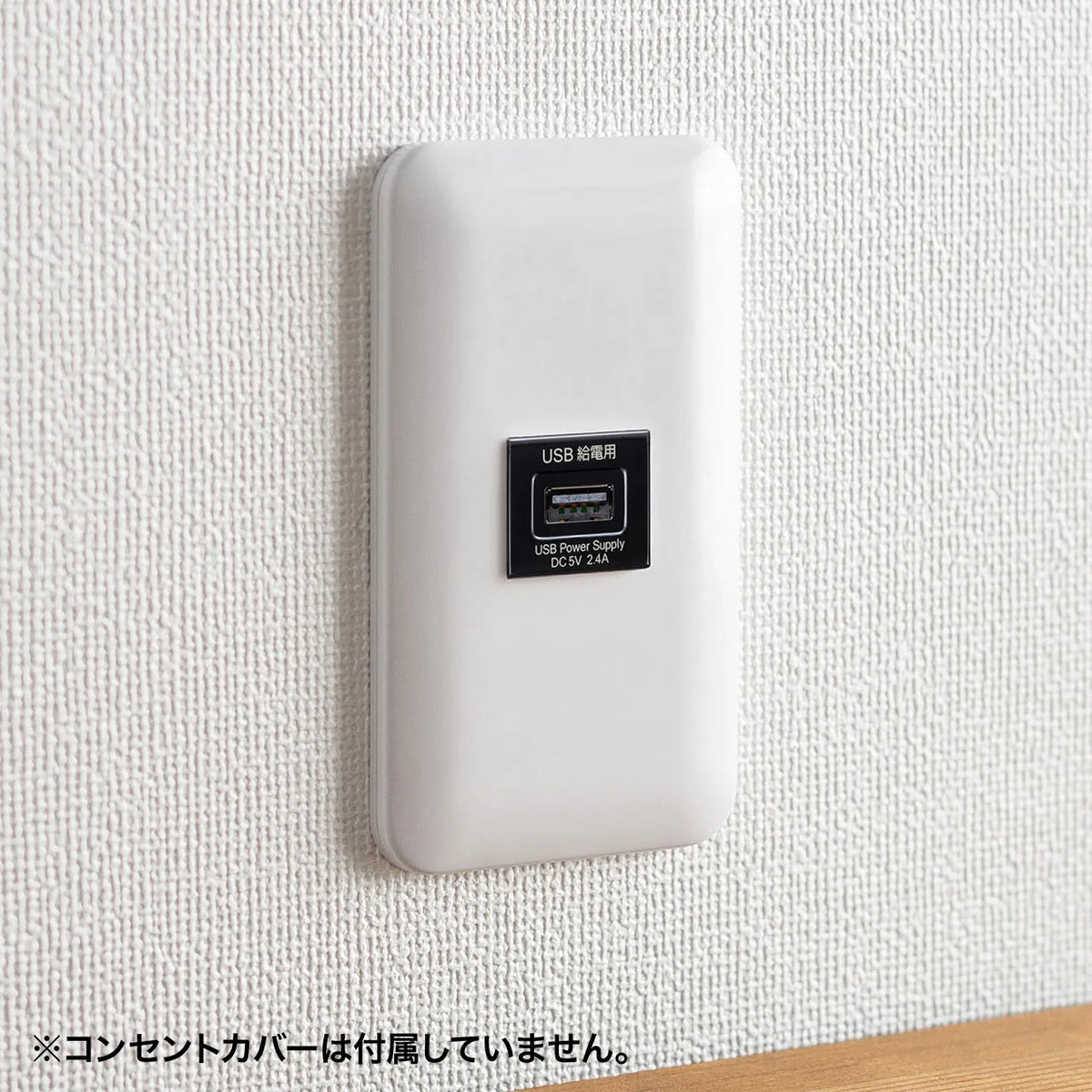 Embedded USB power outlet (1 port) TAP-KJUSB1BK
