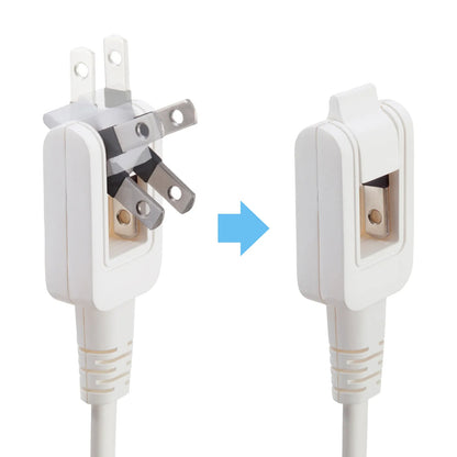 Micro Tap, 2 Outlets, 0.1m, White, TAP-M601W