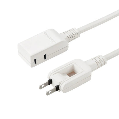 Micro Tap, 2 Outlets, 0.2m, White TAP-M602W