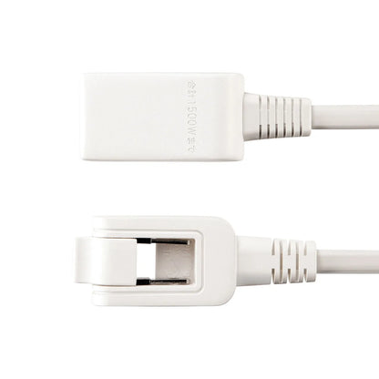 マイクロタップ 2個口 0.5m ホワイト TAP-M605W