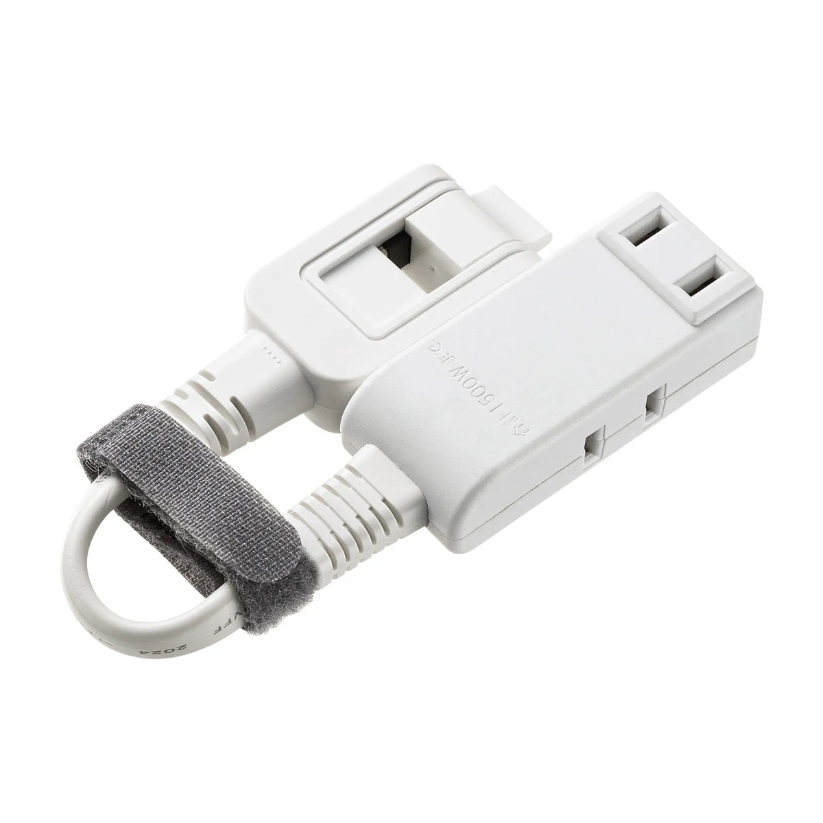 Micro Tap, 3 Outlets, 0.1m, White, TAP-M701W