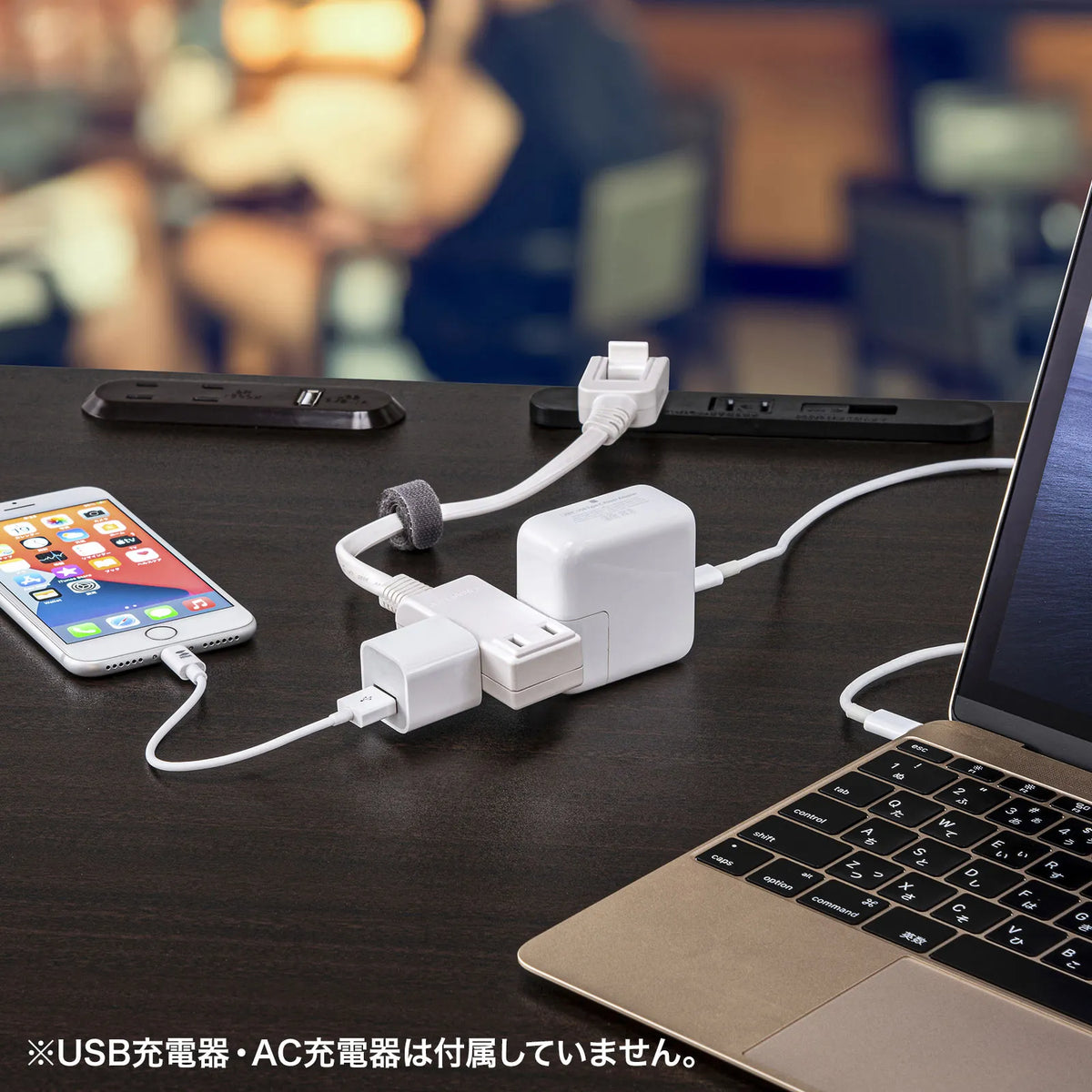 Micro Tap, 3 Outlets, 0.2m, White TAP-M702W