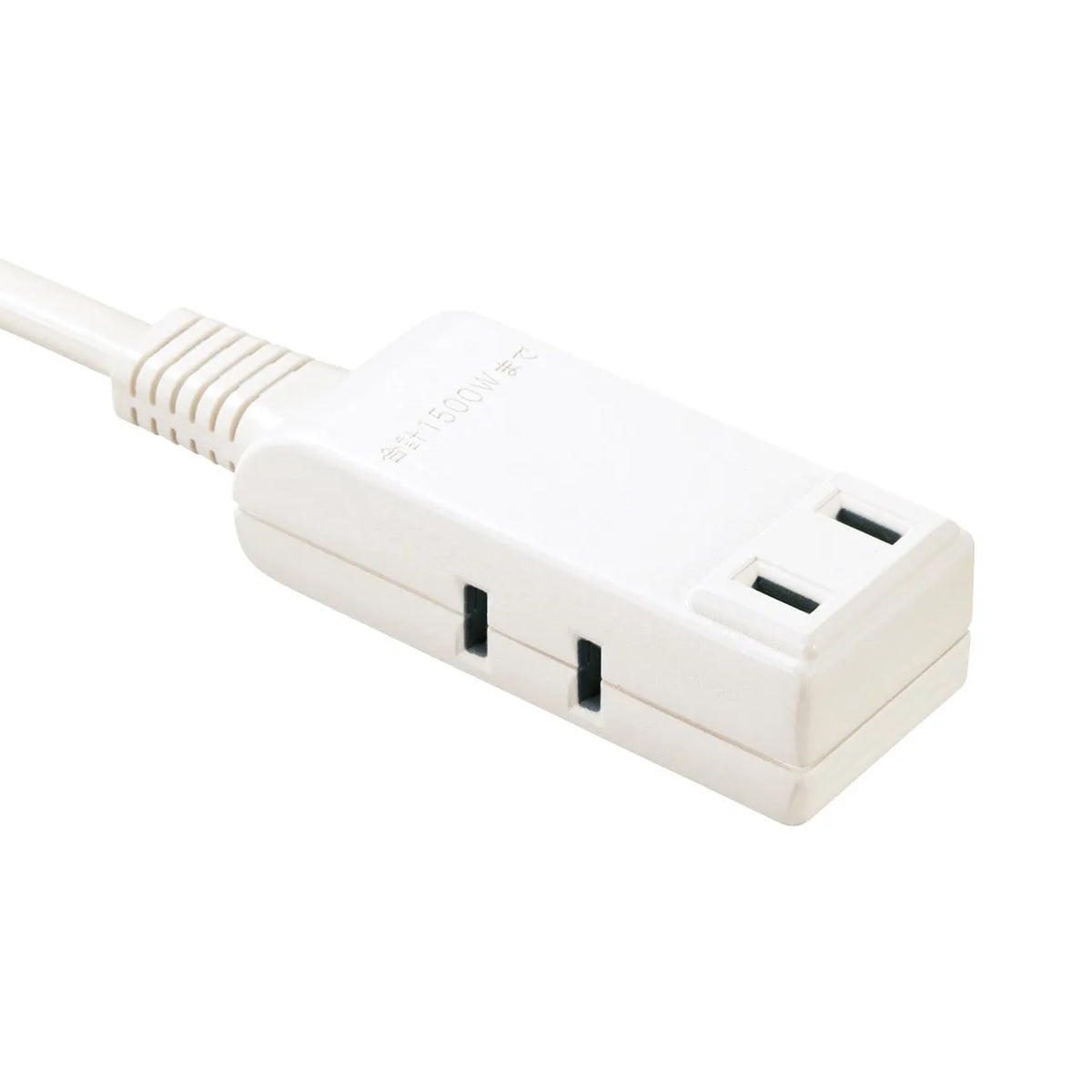 Micro Tap, 3 Outlets, 0.5m, White TAP-M705W