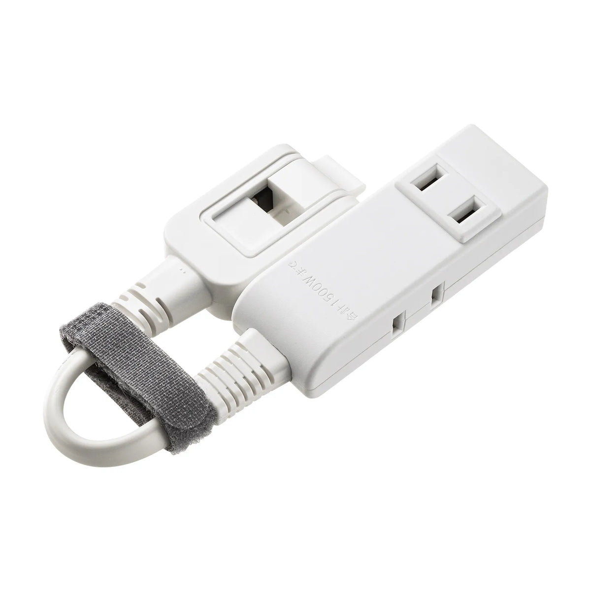 マイクロタップ 4個口 0.1m ホワイト TAP-M801W