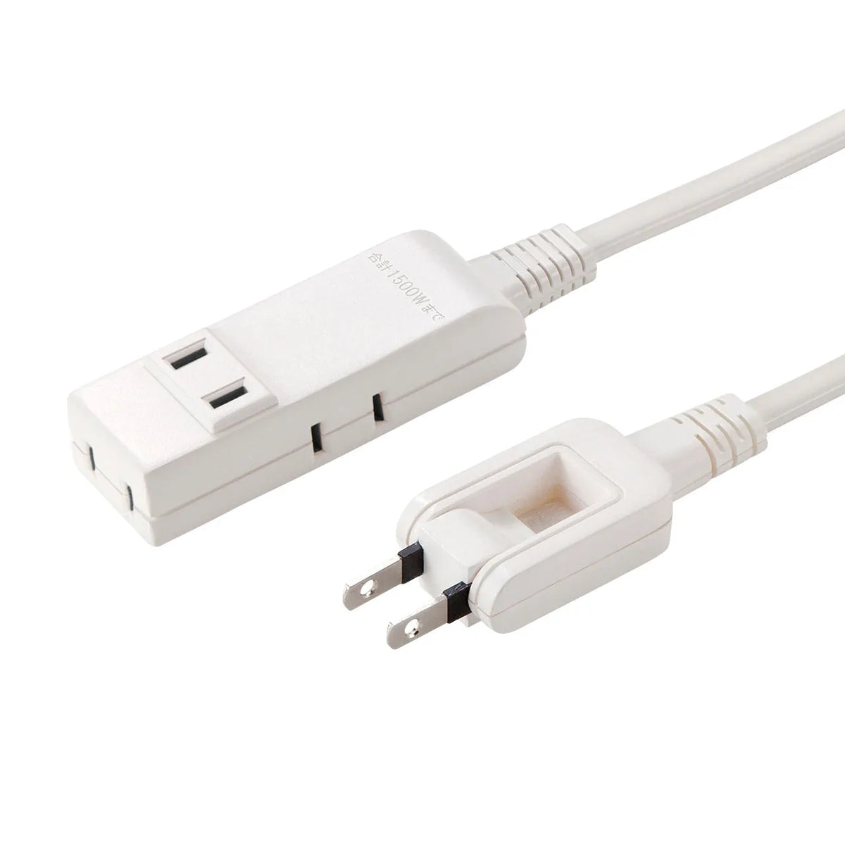 マイクロタップ 4個口 0.2m ホワイト TAP-M802W