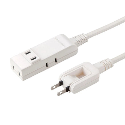 マイクロタップ 4個口 0.2m ホワイト TAP-M802W