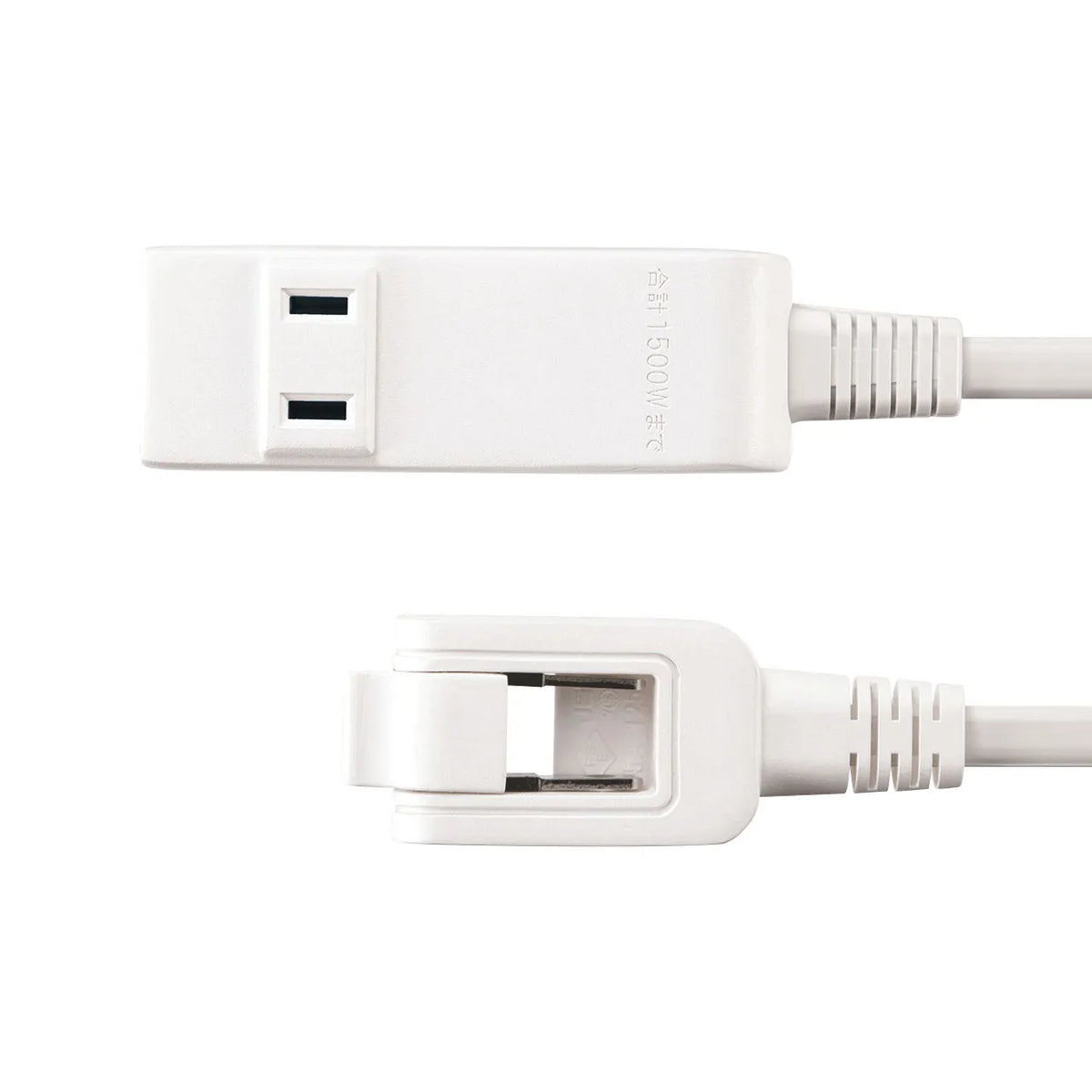 マイクロタップ 4個口 0.2m ホワイト TAP-M802W