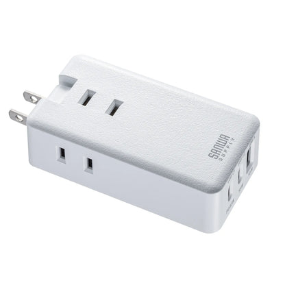 Mobile Power Strip (3 AC outlets + 2 Type-C ports, 1 USB-A port, PD 33W) TAP-MC2A1AC3W
