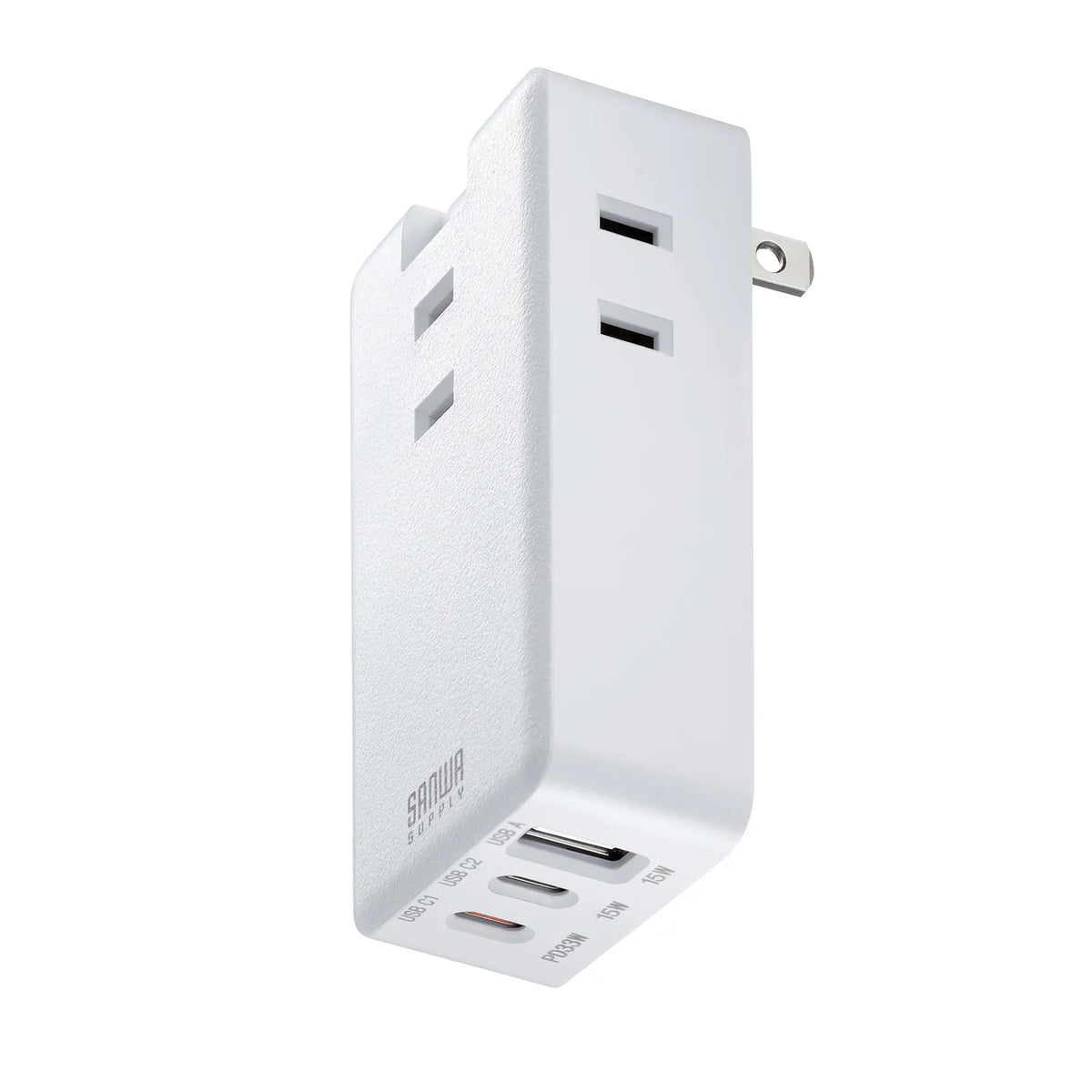 Mobile Power Strip (3 AC outlets + 2 Type-C ports, 1 USB-A port, PD 33W) TAP-MC2A1AC3W