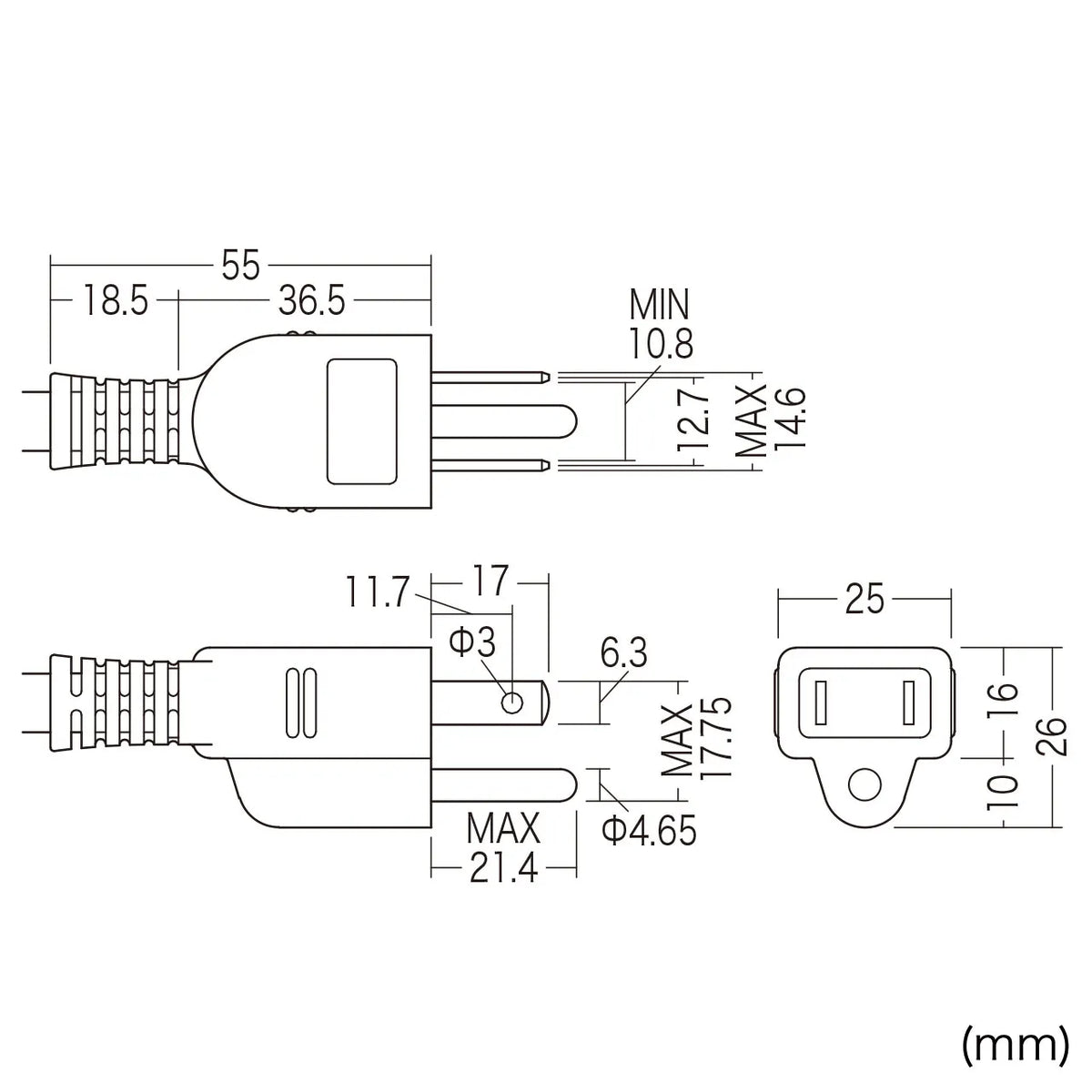 電源タップ TAP-MG341N2-1