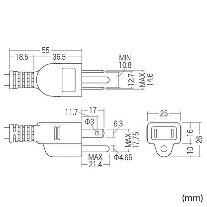 電源タップ TAP-MG341N2-1