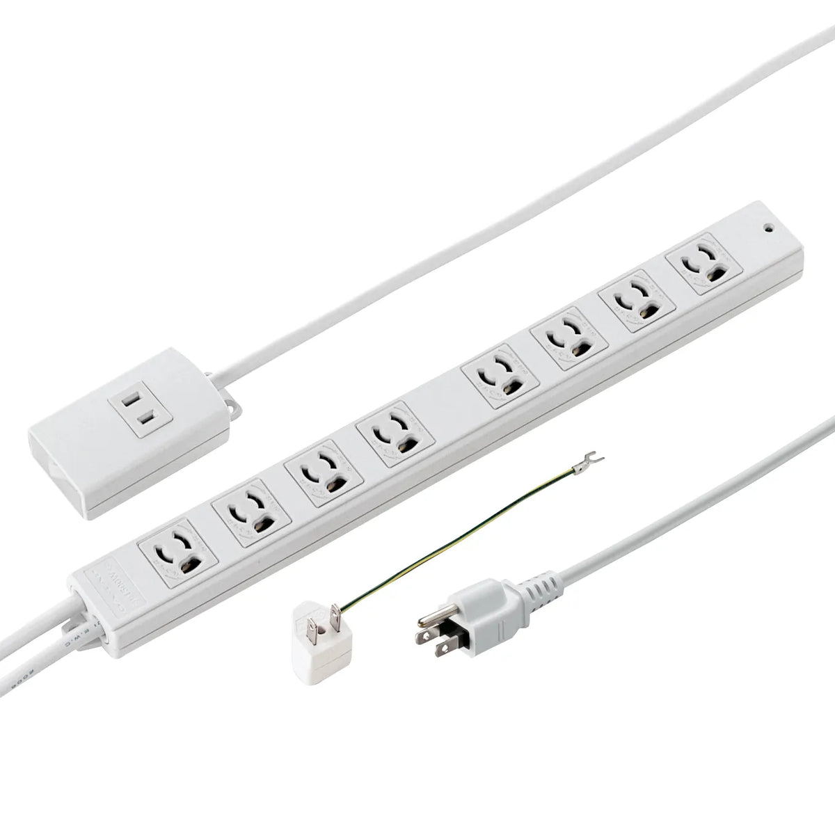 Power strip with anti-slip feature (with centralized switch) TAP-MG3812N