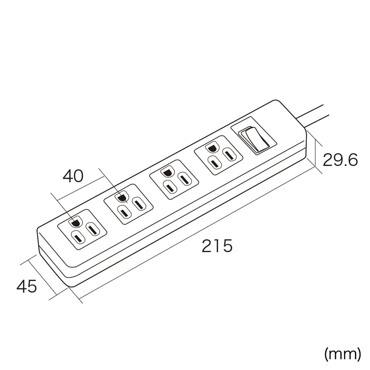 Power strip TAP-N3425SWN