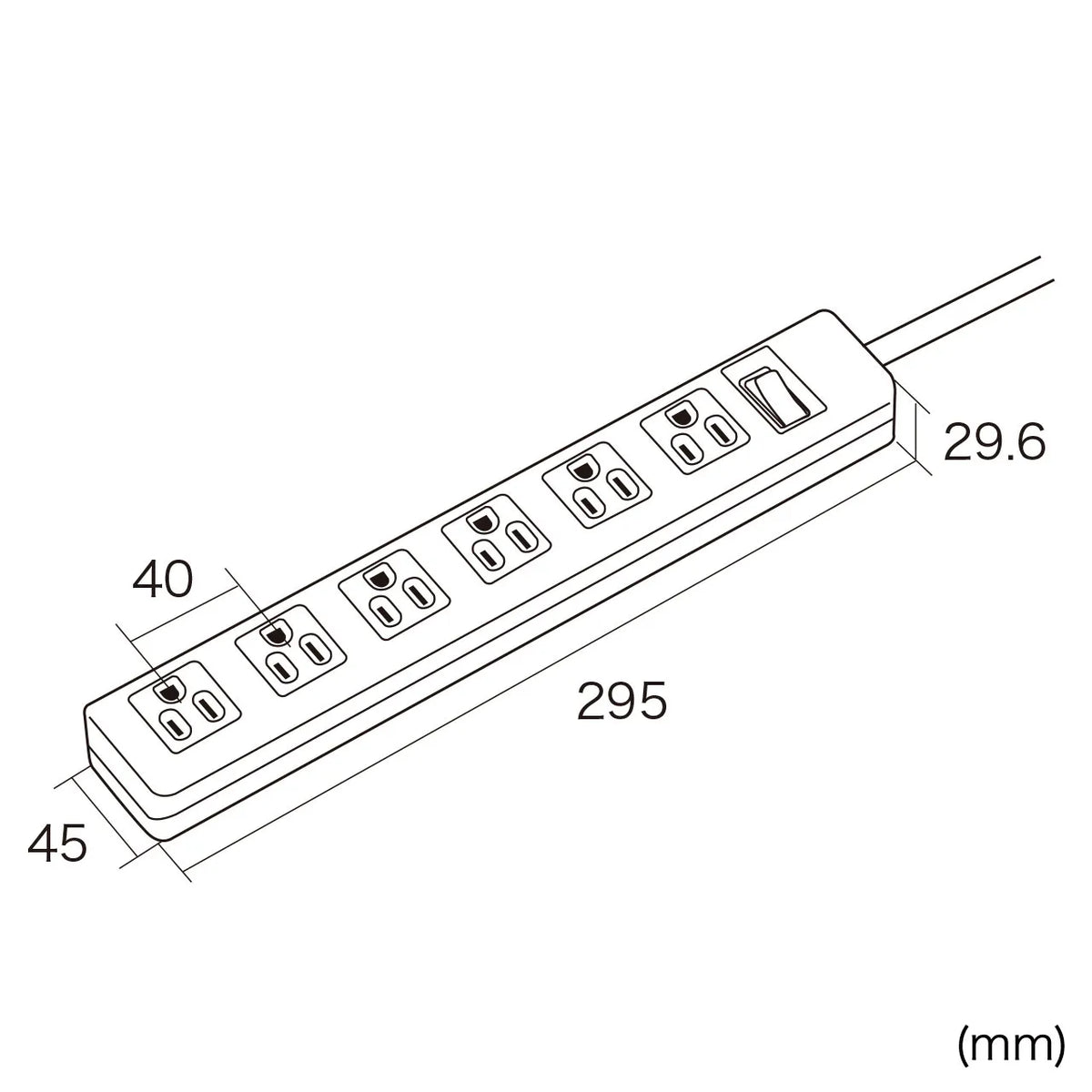 Power strip TAP-N3625SWN