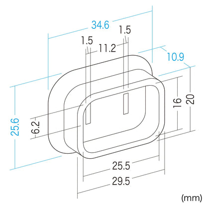 Plug safety cover TAP-PSC1NBK