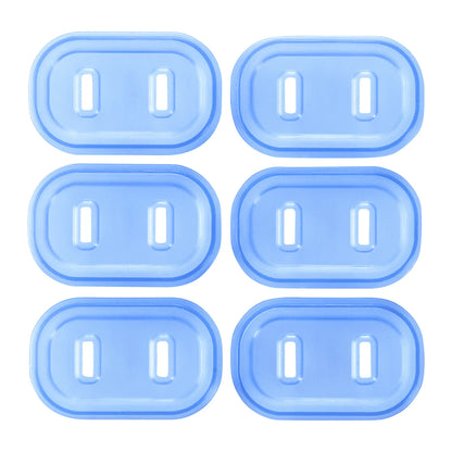Plug safety cover (for 2-prong plugs, 6 pieces) TAP-PSC5N