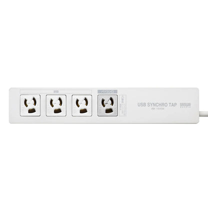 PC-compatible power strip (IC memory type) TAP-RE34M-2