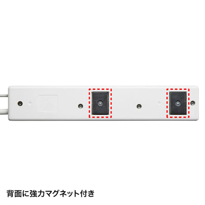 PC-linked power strip (USB sensor type) TAP-RE34U-2