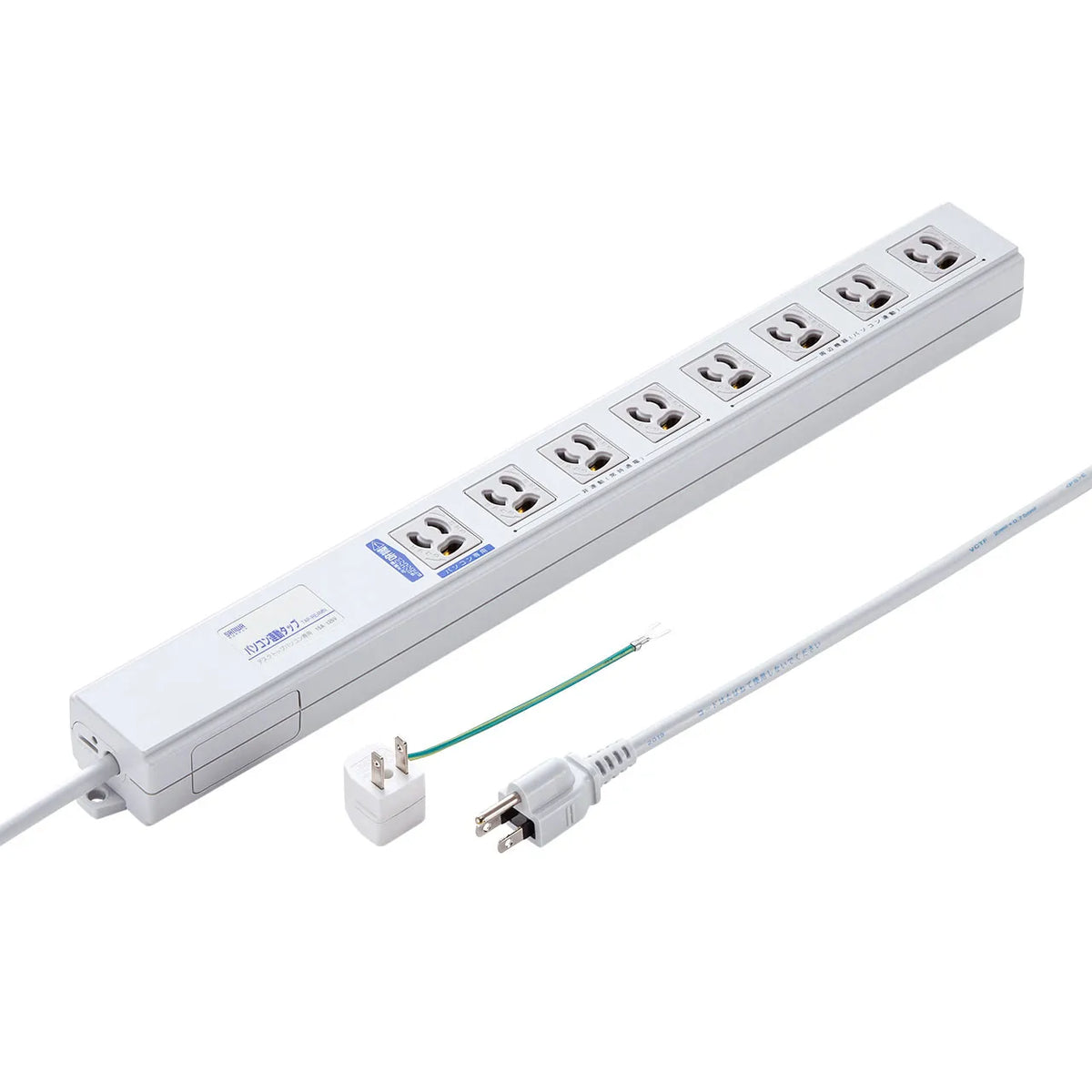 PC-compatible power strip TAP-RE4MN